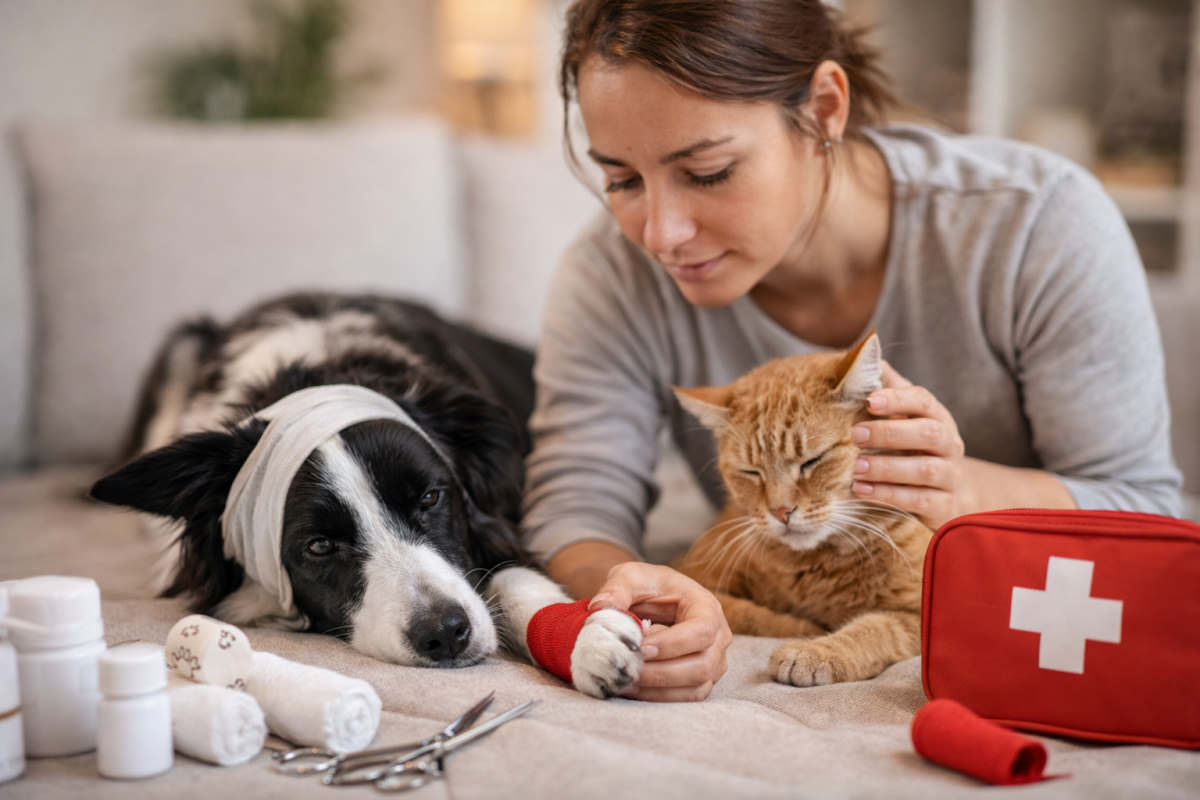 Erste Hilfe bei Hund und Katze