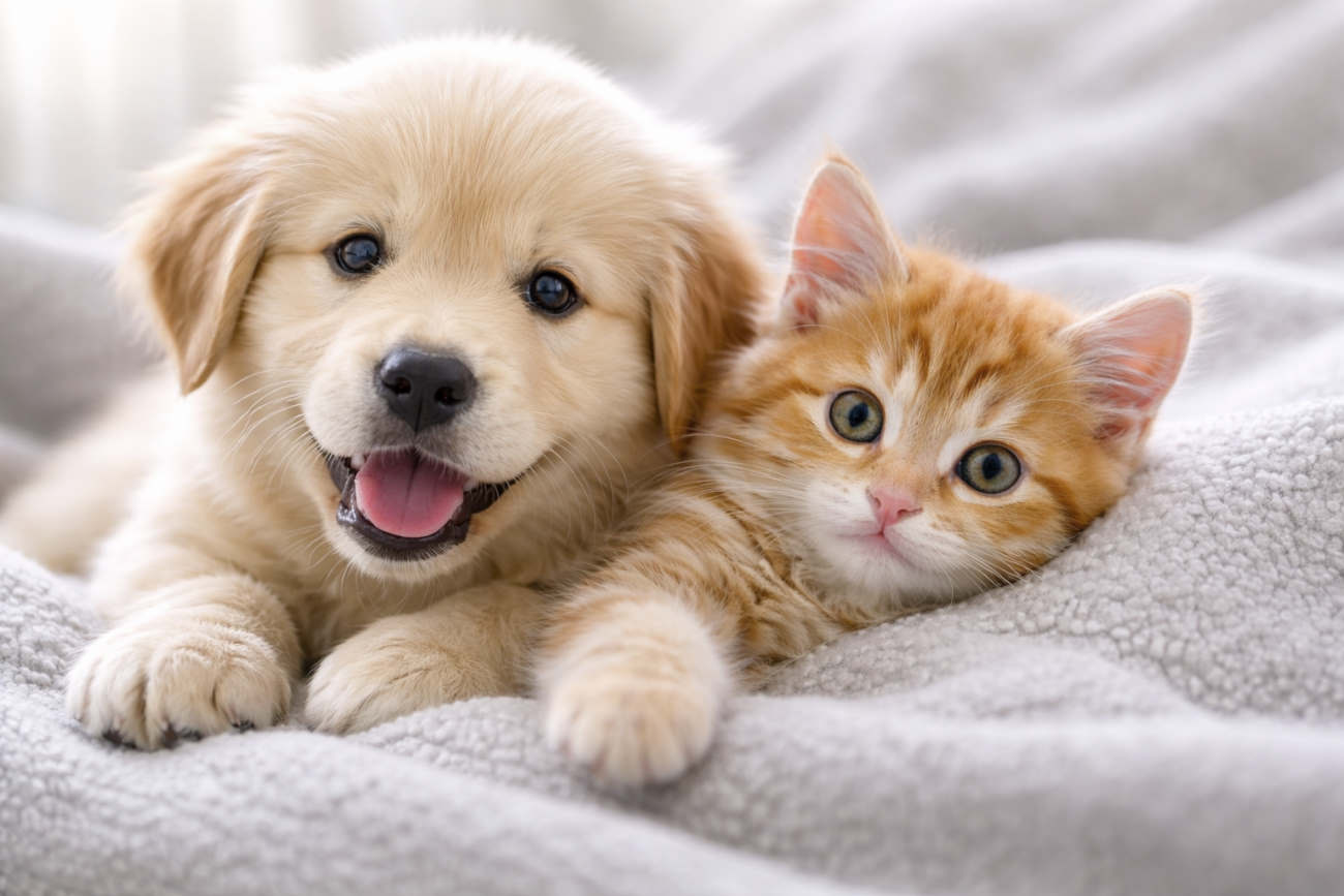 Hund und Katze nebeneinander – Entscheidungshilfe