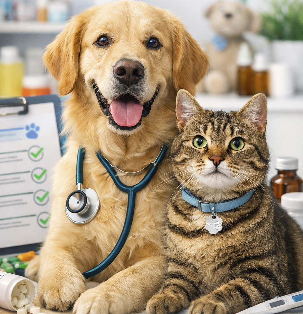 Hund/Katze – Symptome klar beobachten